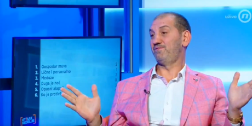 Profesor Bešić pokopao opoziciju: Oštre reči u "Utisku nedelje" (VIDEO)