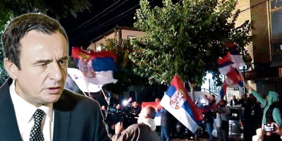 Aljbin Kurti, lažni premijer lažne države Kosovo, van sebe je nakon objavljivanja rezultata jučerašnjih lokalnih izbora na Kosovu i Metohiji, pa je već počeo da preti novim glasanjem.
