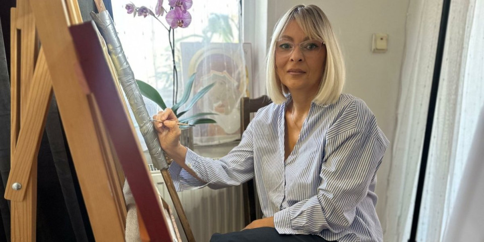 Čuda su moguća: Kristina saznala da ima rak, pa se posvetila ikonopisanju - Ima samo jednu poruku (FOTO)
