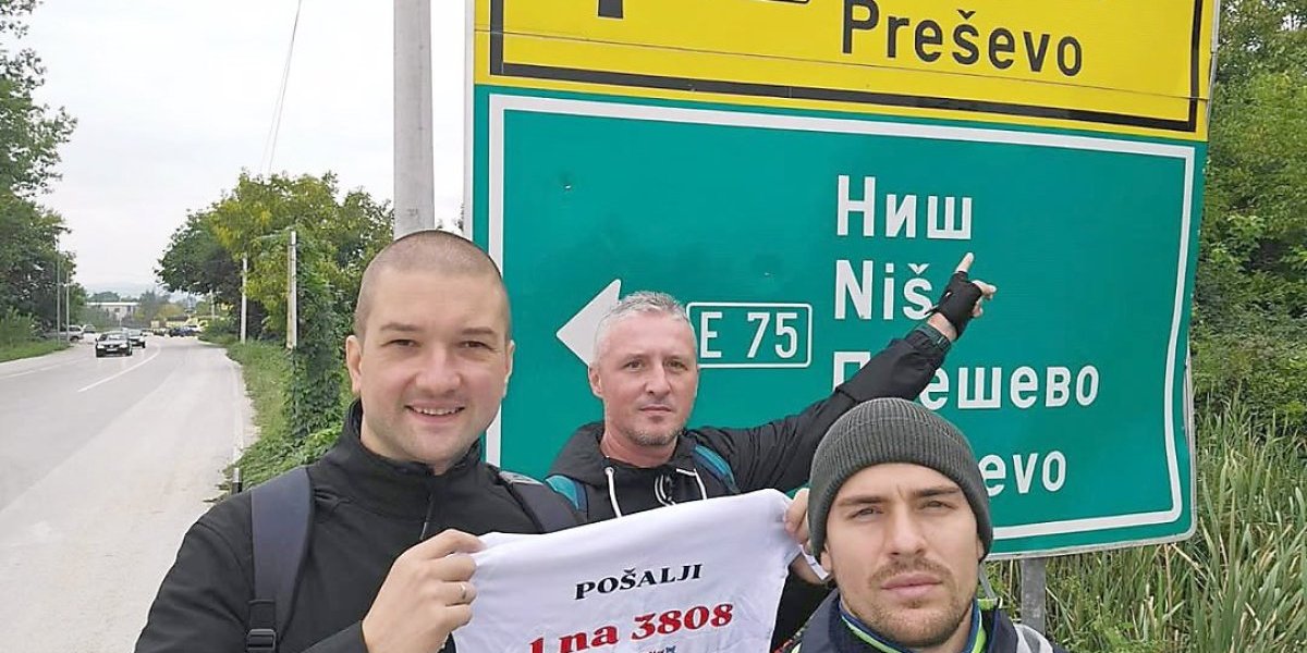 Put posvetili deci leptirima: Policajci peške do Hilandara - podrži njihov hod! (FOTO)