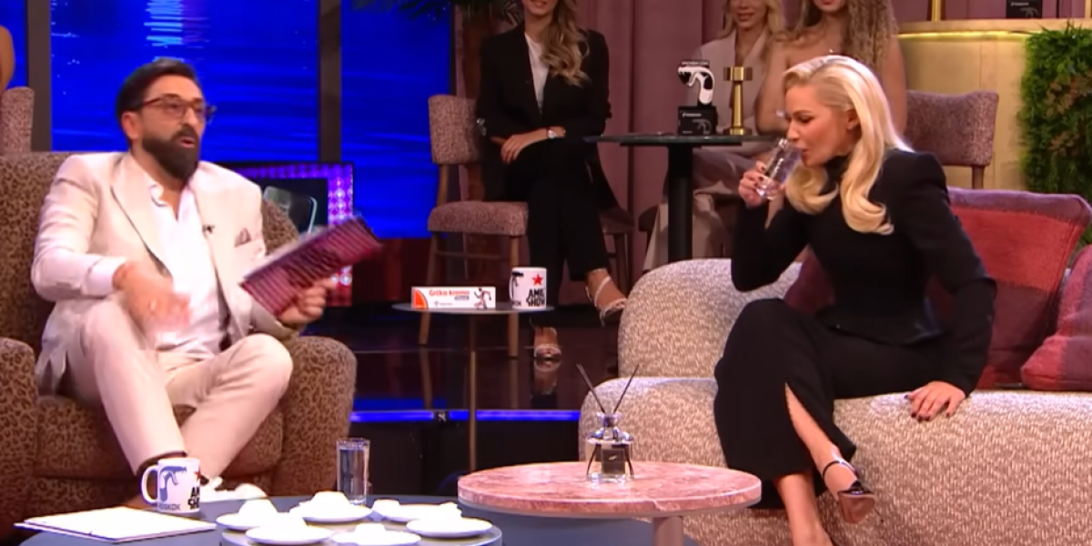 Ognjen Amidžić i Nataša Bekvalac