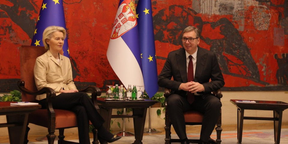 Završen razgovor Vučića i fon der Lajen: Predsednik se oglasio - ovo su detalji sastanka!