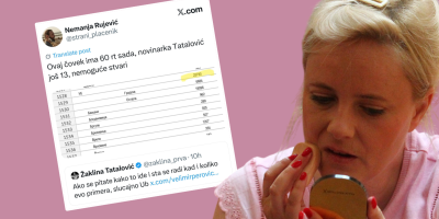 Tajkunska novinarka Žaklina Tatalović žestoko se izblamirala na Iksu tvrdeći da se u Ubu dešavaju predizborne mahinacije.