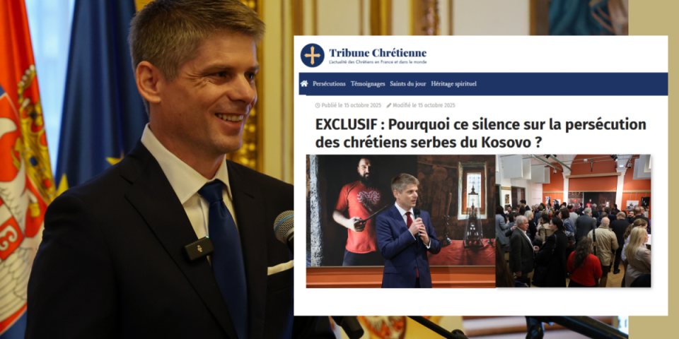 Francuski list Tribjun Kretijen: “Zašto se ćuti o progonu Srba sa Kosova i Metohije?”