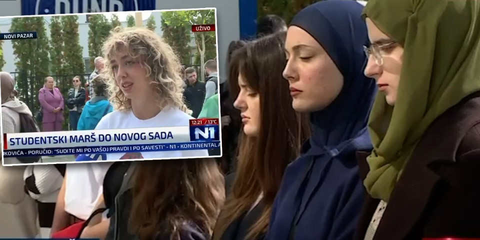 Zgubidani iz Novog Pazara pokušali blokadu grada: Predvodi ih Emina Spahić (VIDEO)