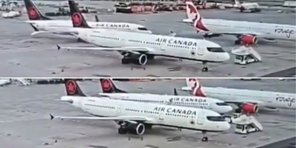 Šta ovo radi pilot?! Procureo snimak nezapamćenog incidenta na aerodromu u Torontu (VIDEO)