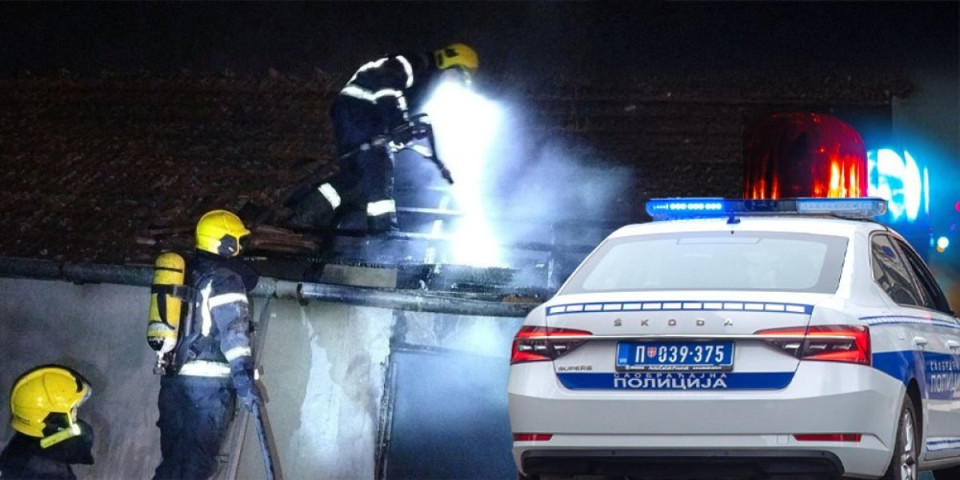 Zapalio se hotel, ljudi hitno evakuisani: Drama u Kostolcu (VIDEO)