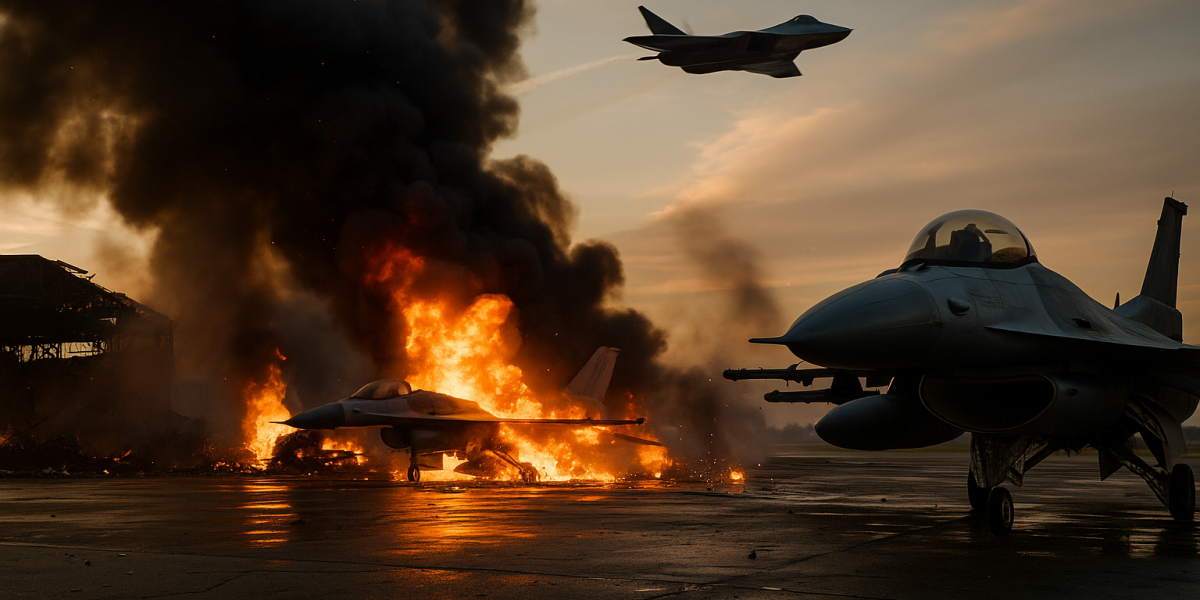 (VIDEO) Počelo je: Rusija napala aerodrom, gore NATO letelice - tuku po skladištima, hangarima....