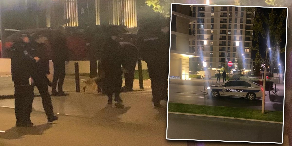 Jezive scene sa mesta ubistva u Beogradu na vodi: Policija okupirala deo grada (FOTO)