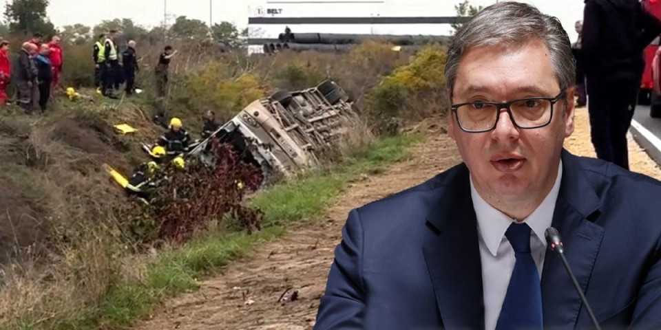 "Učinićemo sve što možemo": Oglasio se predsednik Vučić o stravičnoj nesreći kod Sremske Mitrovice