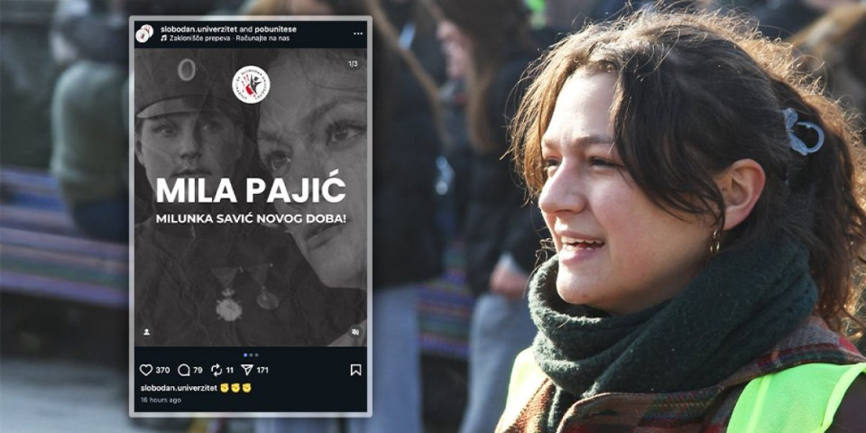 Prekid stvarnosti - blokaderi Milunku Savić porede sa Milom Pajić: Evo kako sramno blate srpsku junakinju