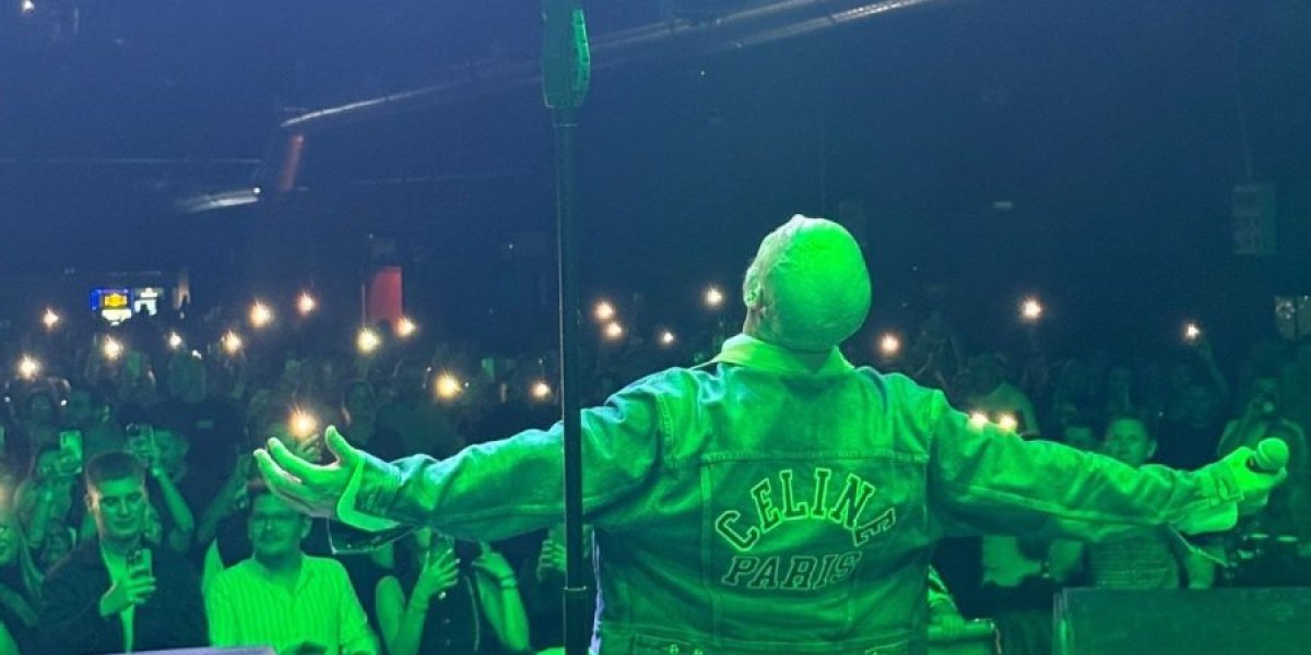 Boban Rajović na koncertu u Ljubljani