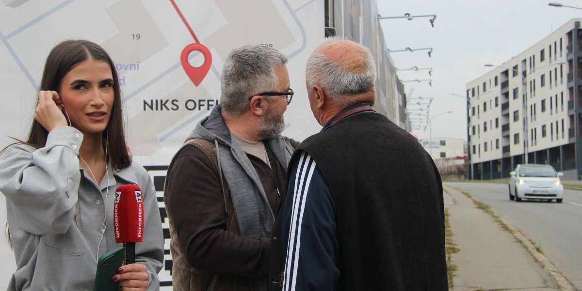 Dragan J. Vučićević ispred Informera