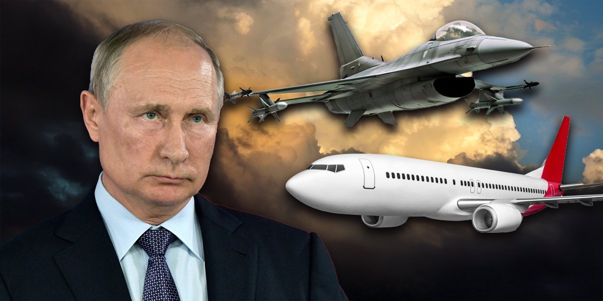 (FOTO) Turski lovci prate Putina, šta se ovo dešava? Oči celog sveta uprte u nebo