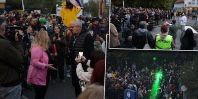 Blokada Informer, koja je počela oko 17 časova završena je nakon nešto više od dva sata. Iako najavljivan kao masovni skup, prema policijskoj proceni na ulici se skupilo oko 400 blokadera zgubidana.