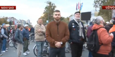 Juče je u Novom Sadu održan omanji skup pod nazivom "Marš slobode", koji organizuju zborovi Novog Sada.