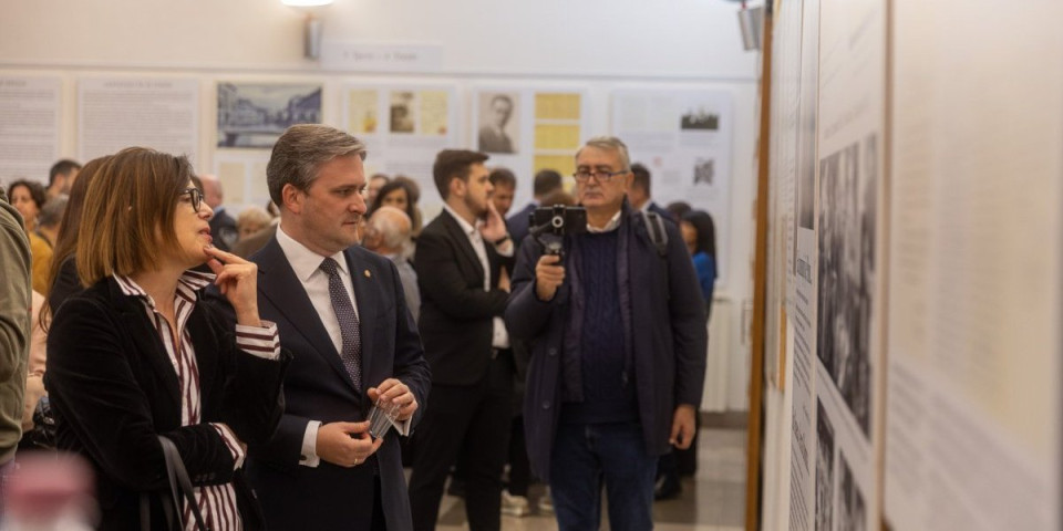 Selaković u Trstu otvorio izložbu "Ivo Andrić i Italija - dokumenta"