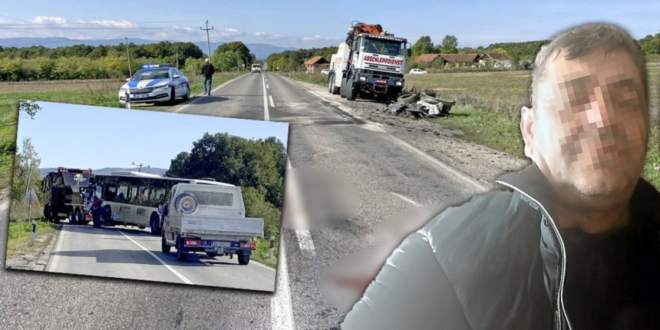 Ovo je Duško koji je poginuo kod Čačka: Zakucao se "bmw-om" u autobus (FOTO)