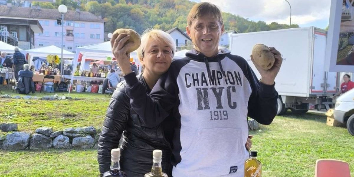 Ko ima veći krompir od Dragoslava, nek se javi: Jedna krtola teža od kilograma