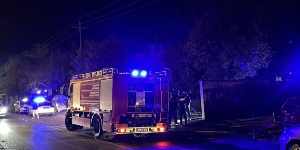 Stan u plamenu: Požar izbio u centru Novog Sada