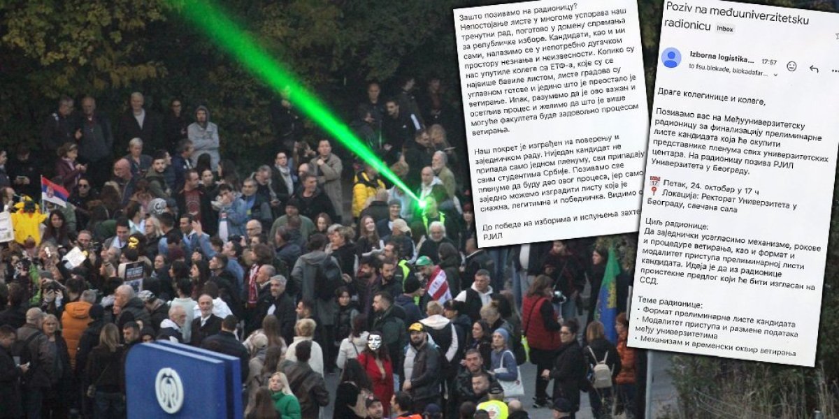 Procurili blokaderski mejlovi - svi dobili poziv da u petak dođu u Rektorat: Ovo je razlog