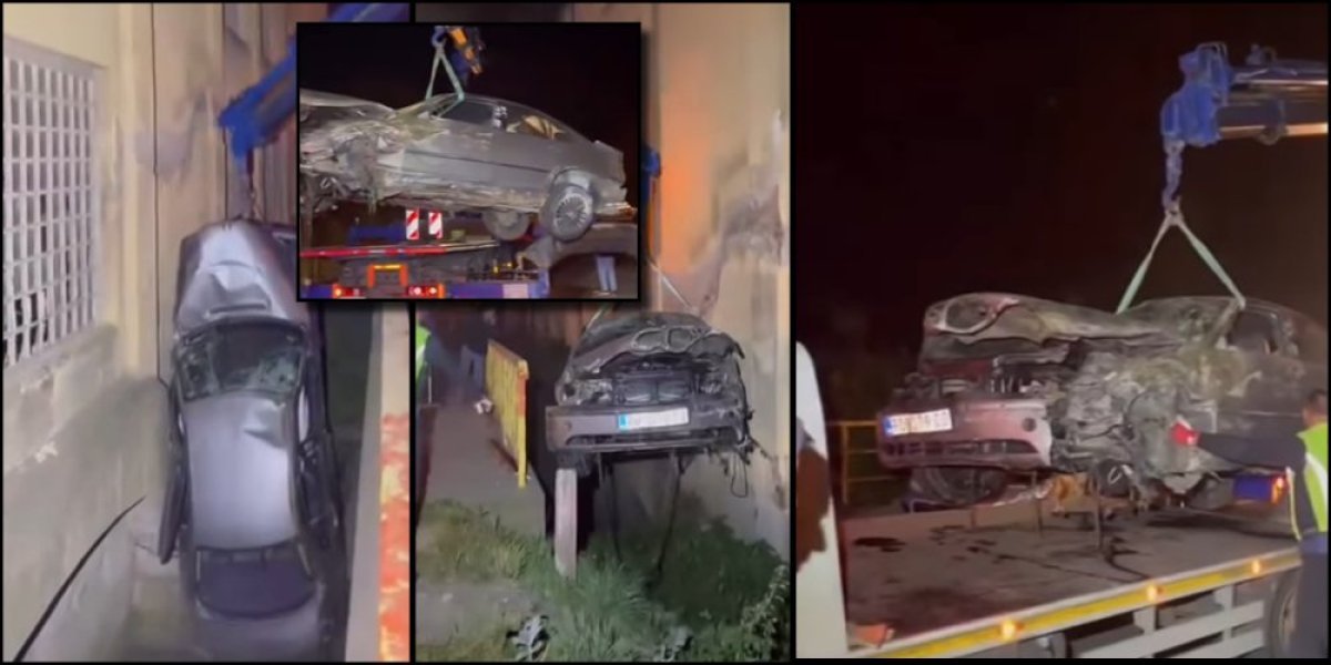 Poginuo mladić u saobraćajnoj nesreći kod Požarevca: Autom sleteo s mosta (VIDEO)