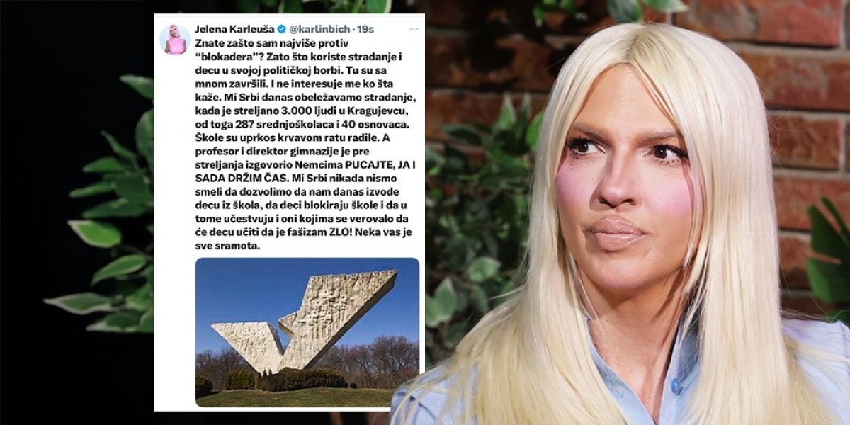 Oglasila se Karleuša: Otkrila pravi razlog zbog čega je protiv blokadera - ovo su svi čekali (FOTO)