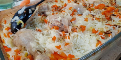 Bakin pilav je tradicionalno domaće jelo koje se priprema jednostavno, a uvek ispadne ukusno.