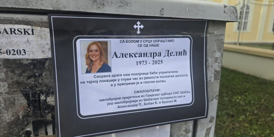 Ko "sahranjuje" živu direktorku Šabačkog pozorišta:  Policija krenula odavde