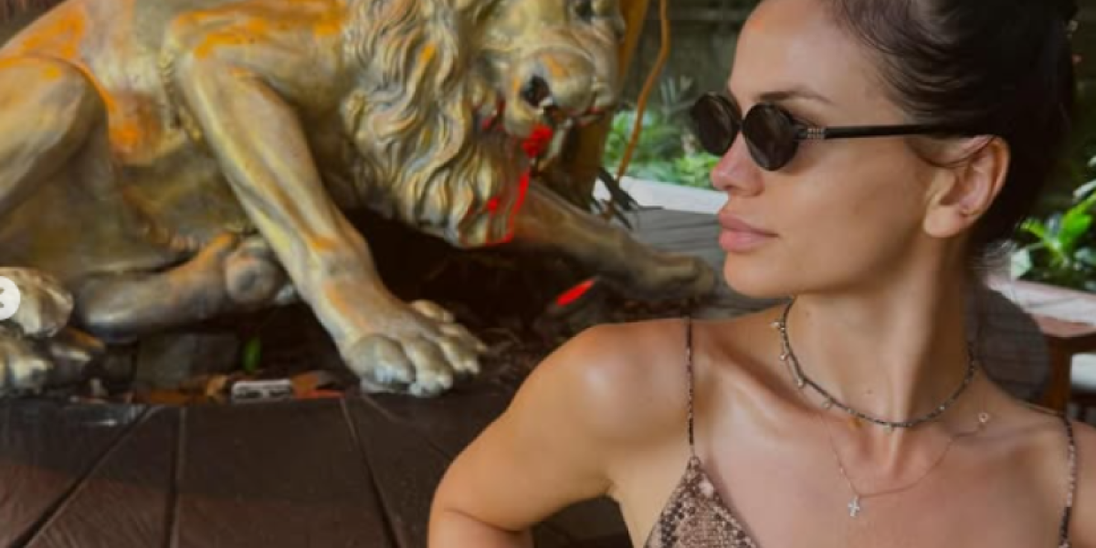 Milica Pavlović na Baliju