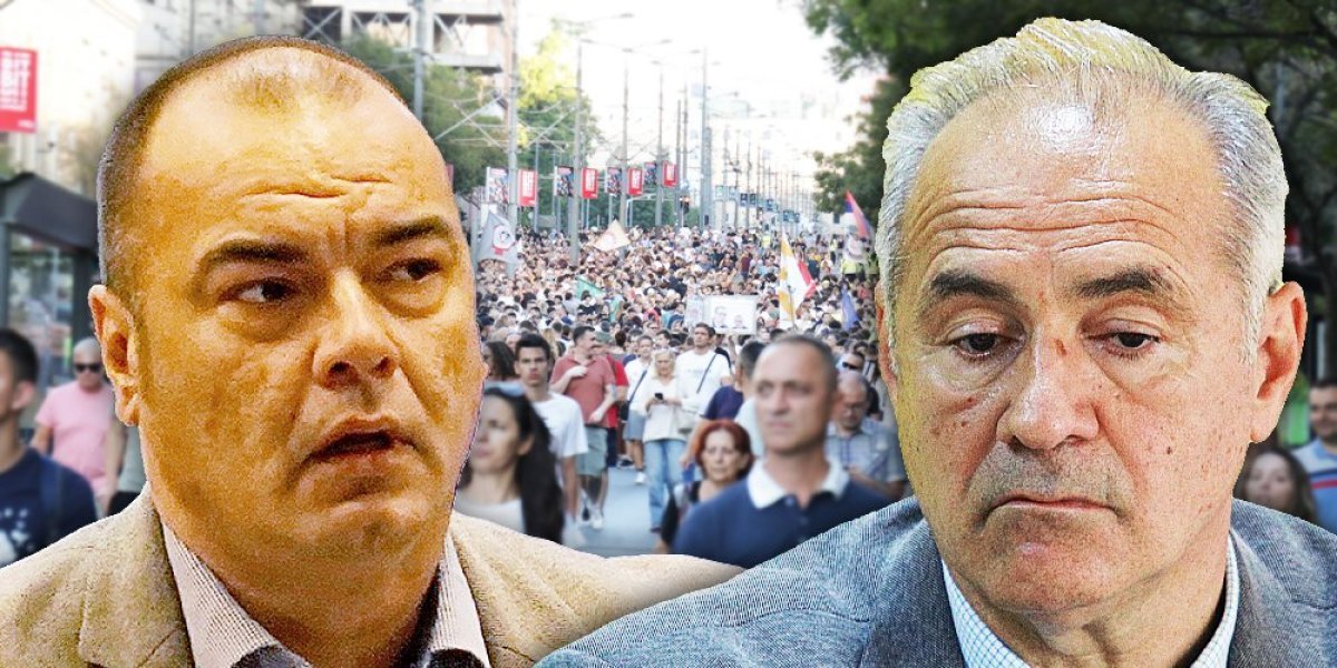 Besni rat: Blokaderi urnišu svoje dojučerašnje ideologe Mila Lompara i Gorana Ješića - nisu mogli da padnu niže