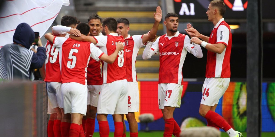 Evo kako je Braga povela protiv Zvezde: Portugalci kaznili grešku Učene (VIDEO)