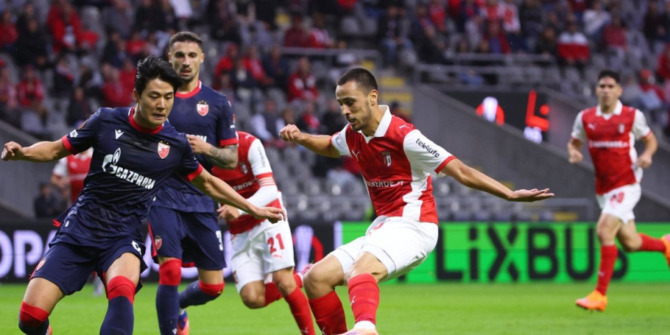 Portugalci skupo kaznili Zvezdu: Nova amaterska greška srpskog šampiona (VIDEO)