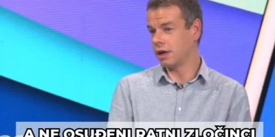 Gostujući na TV Insajder, Marko Milosavljević iz Inicijative mladih za ljudska prava govorio je o generalu Nebojši Pavkoviću i njegovoj sahrani.