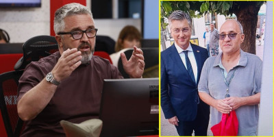 Glavni urednik Informera Dragan J. Vučićević obelodanio je danas u programu uživo naše televizije još jedan neoborivi dokaz da je hrvatski premijer Andrej Plenković letos pozirao sa blokaderom teroristom Vladanom Anđelkovićem, koji je, podsetimo, u sredu, 22. oktobra, u Beogradu izazvao stravičan napad na "Ćacilend".
