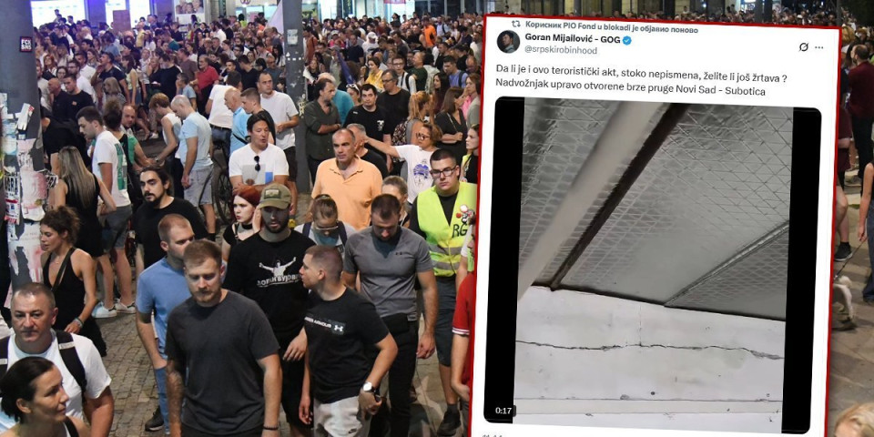 Kakve bolesne lažovčine - blokaderi širili snimak da navodno puca pruga ka Subotici, a evo šta su uradili kad su razotkriveni