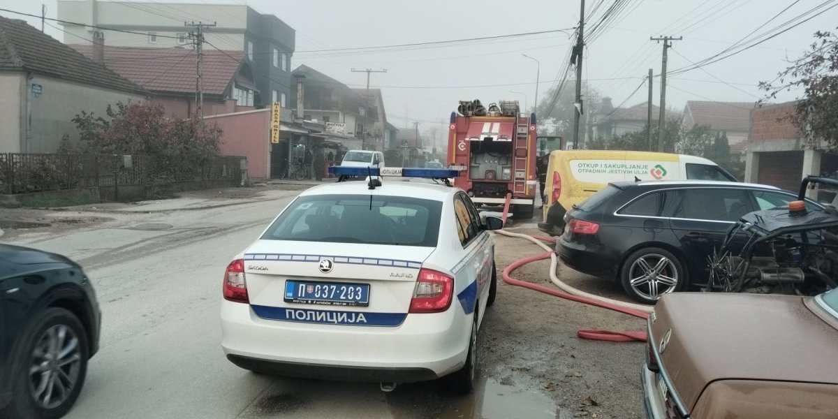 Muškarac živ izgoreo u požaru u Nišu