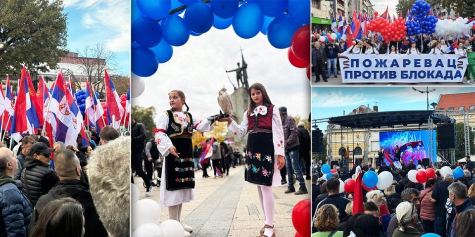 Srbija se ujedinila: Osmesi, zastave i jasna poruka iz Kraljeva, Požarevca i Vranja - NE blokadama (FOTO/VIDEO)