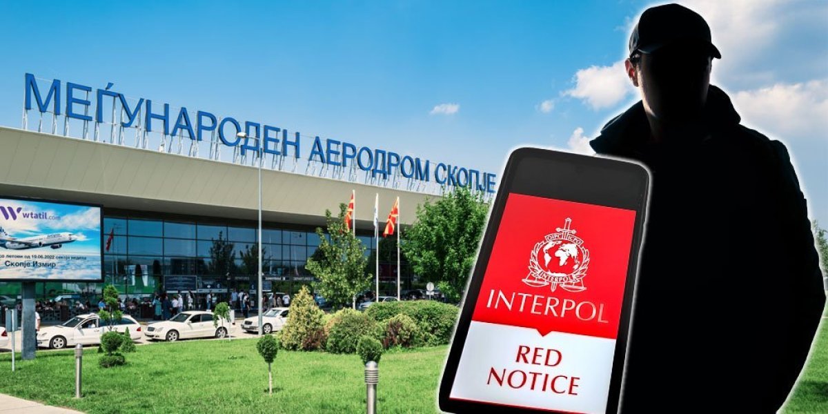 Uhapšen Srbin sa Interpolove poternice: "Pao" u Skoplju