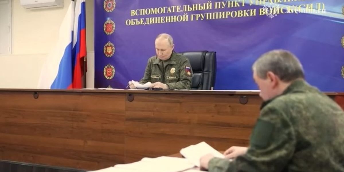 Putin na frontu: Gerasimov mu na licu mesta saopštio šokante informacije (VIDEO)