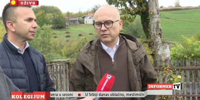 Predsednik Srprske napredne stranke (SNS) Miloš Vučević obišao je mesto Brežđe kuda bi trebalo da prođe novi auto-put u Srbiji.