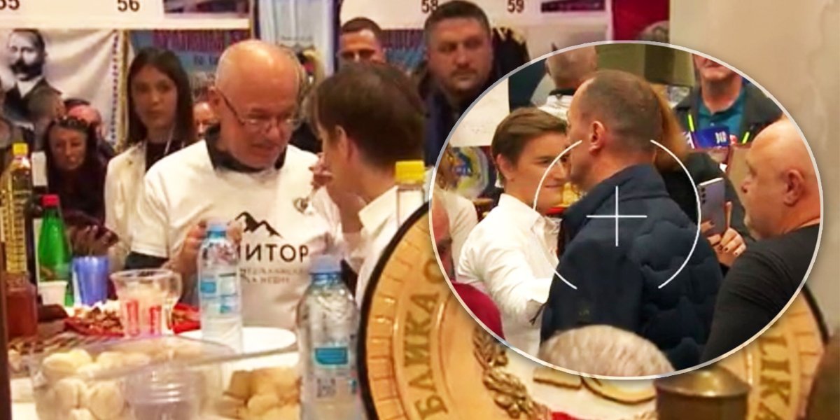 Evo sa kim nazdravlja i pravi "selfije": Informerov paparaco uhvatio Anu Brnabić na veselom skupu (VIDEO)