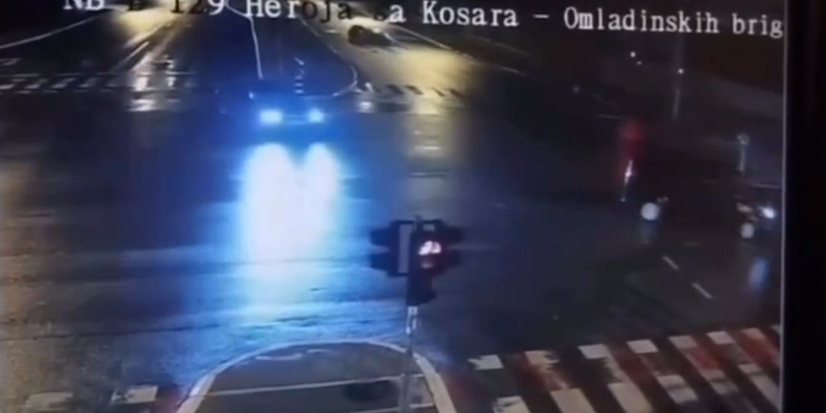 Snimak sa nadrzorne kamere