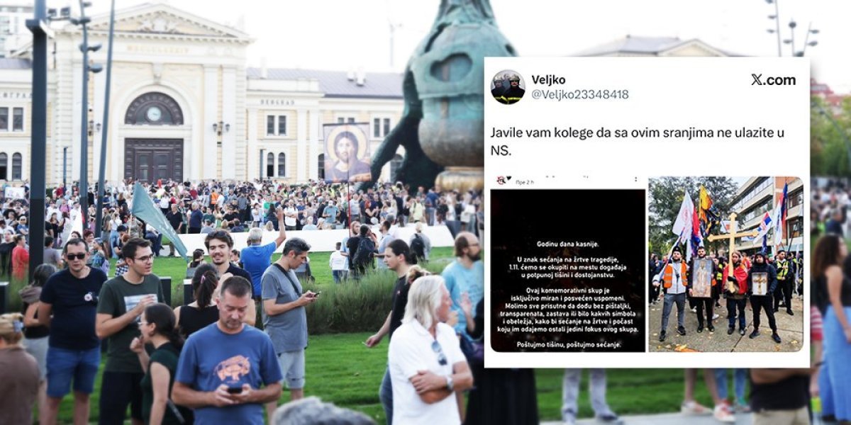 "Sa vašim u*ranim krstovima ne dolazite u Novi Sad": Skandalozna poruka blokadera - napao pravoslavlje, Kosovo...