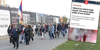 Hrvati priželjkuju krvav i paklen scenario u Srbiji za subotu 1. novembar kada se obeležava prva godišnjica pada nadstrešnice na Železničkoj stanici u Novom Sadu, pri čemu je stradalo 16 osoba.