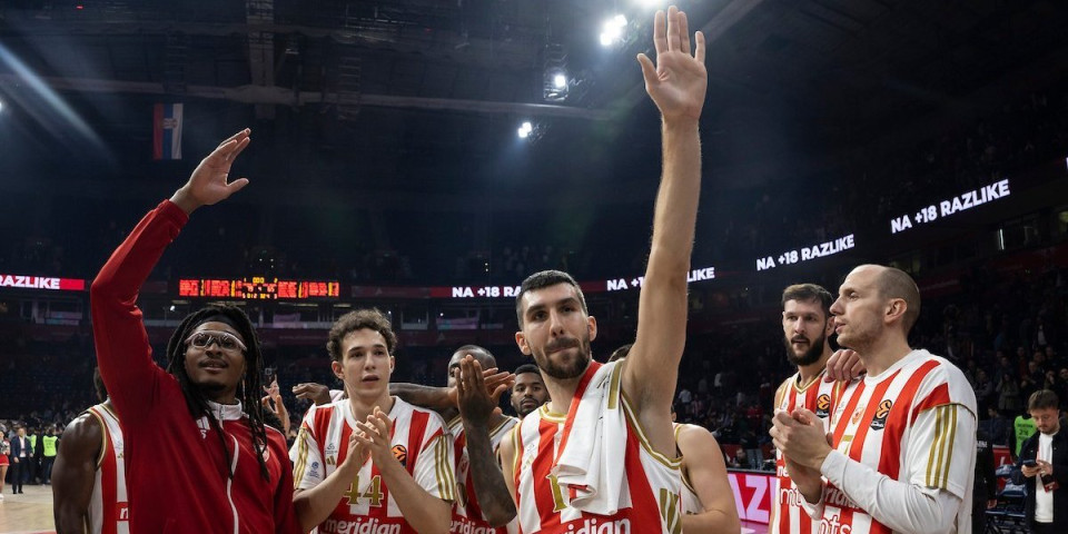 Zvezda živi san: Crveno-beli obezbedili noć na čelu Evrolige!