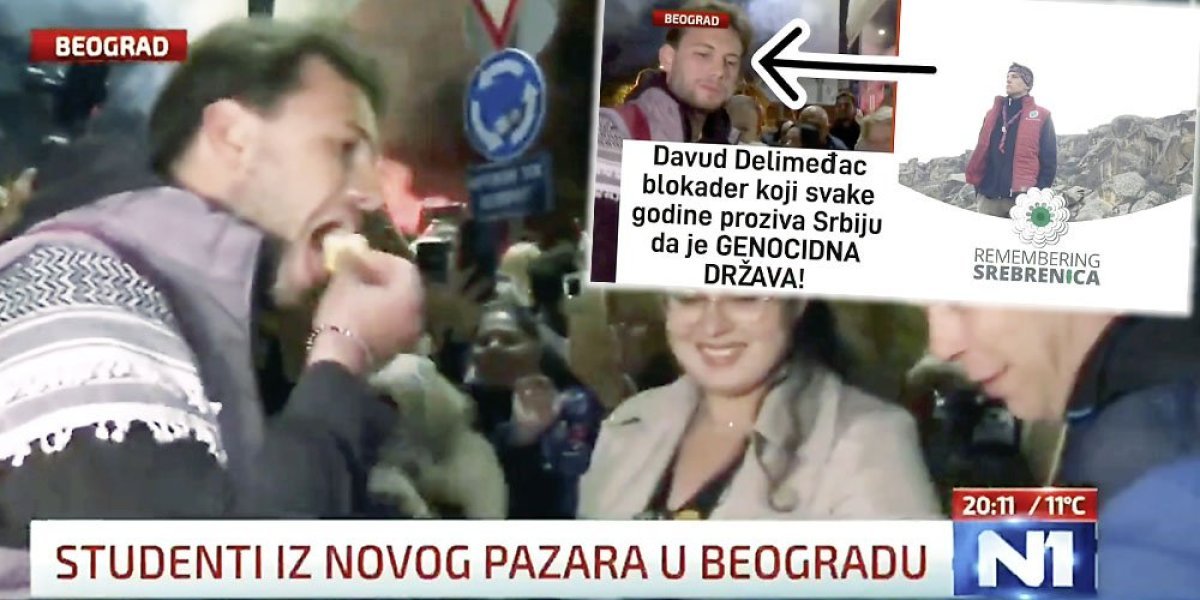 Skandal! Blokaderi pogačom i solju dočekali Davuda Delimeđca - slavili čoveka koji Srbiju naziva genocidnom (VIDEO)