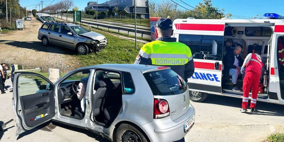 Tri osobe povređene u nesreći u Kragujevcu: Crn dan na putevima Srbije (FOTO)