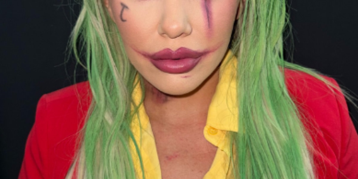 Sanja Stanković sa zelenom kosom