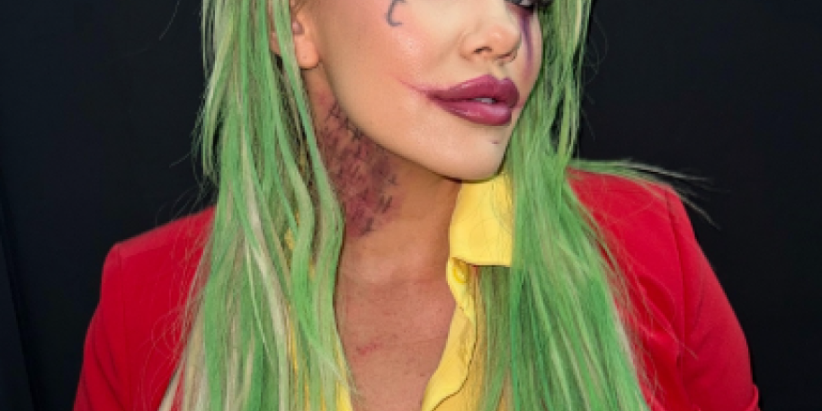 Sanja Stanković sa zelenom kosom